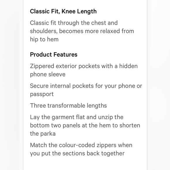 Lululemon Transformable Parka - Picture 5 of 5